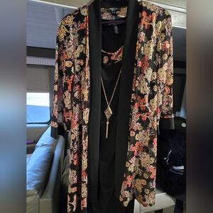EUC, R & M Richard's Woman, Size 18W 2 piece dress